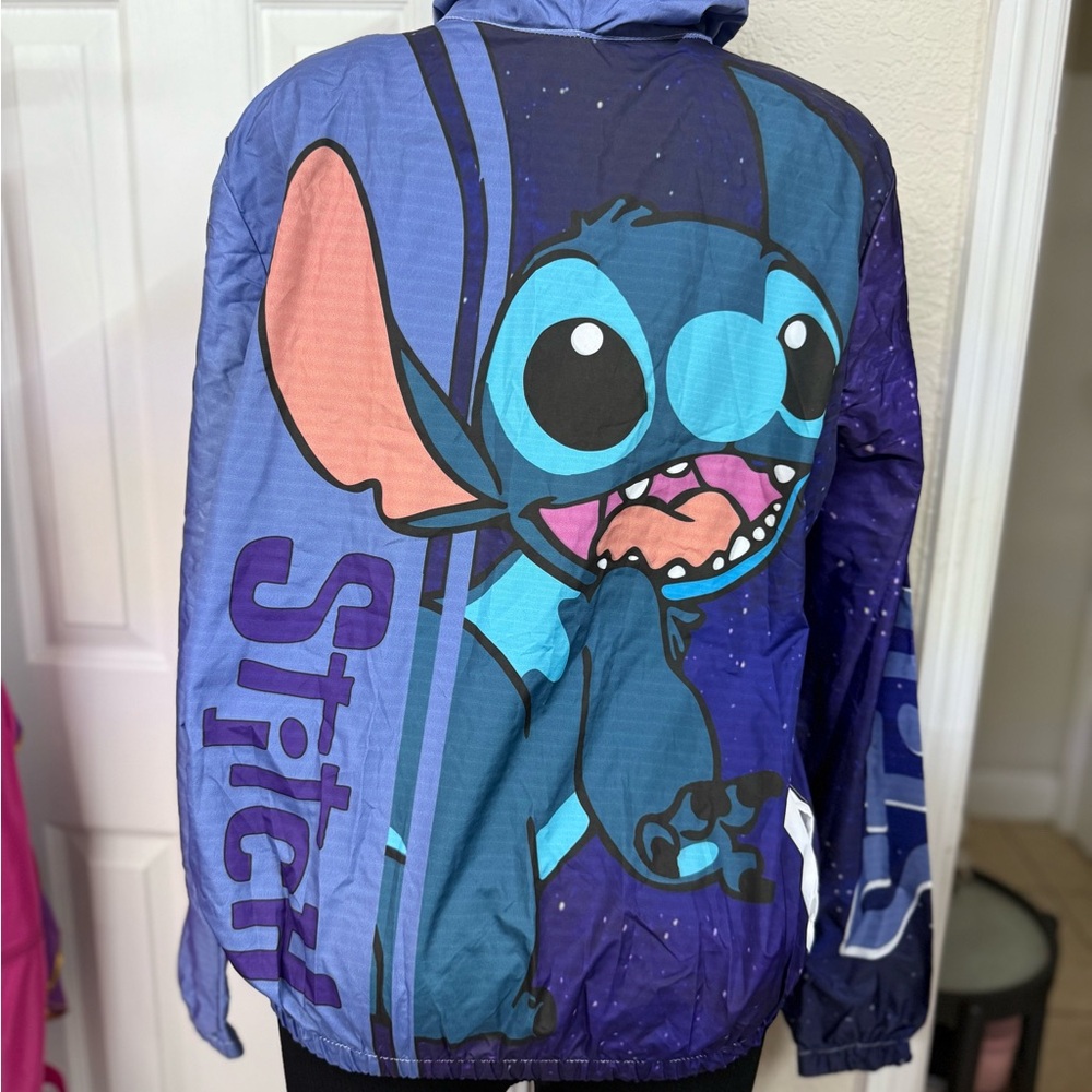Stitch Graphic Hoodie Jacket